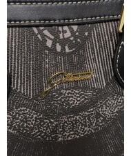 GATTINONI PLANETARIUM Grand sac &agrave; main monochrome gris clair/noir - Sacs pour Femme - 3