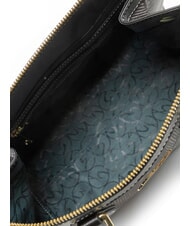 GATTINONI PLANETARIUM Grand sac &agrave; main monochrome gris clair/noir - Sacs pour Femme - 5