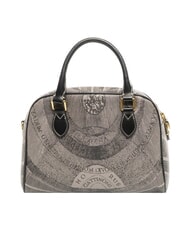 GATTINONI PLANETARIUM Sac d&ocirc;me moyen avec bandouli&egrave;re monochrome gris clair/noir - Sacs pour Femme - 4