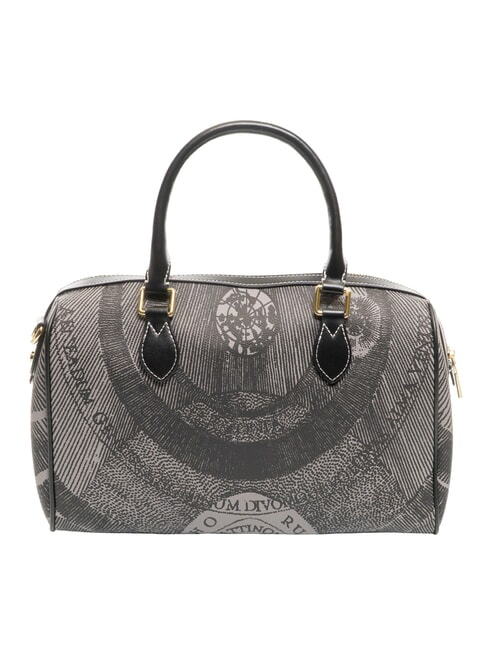 PLANETARIUM Sac &agrave; bandouli&egrave;re avec bandouli&egrave;re monochrome gris clair/noir - Sacs pour Femme