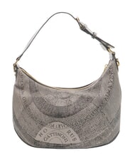 GATTINONI PLANETARIUM sac bandouli&egrave;re monochrome gris clair/noir - Sacs pour Femme - 3
