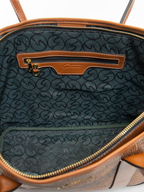 PLANETARIUM Sac &agrave; provisions bronzage monochrome - Sacs pour Femme