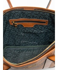 GATTINONI PLANETARIUM Sac &agrave; provisions bronzage monochrome - Sacs pour Femme - 4