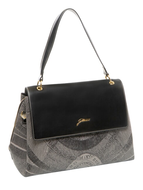 PLANETARIUM sac bandouli&egrave;re monochrome noir/noir - Sacs pour Femme