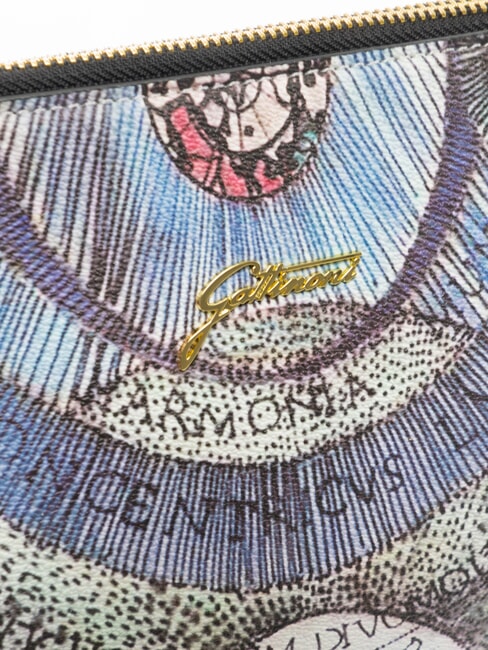 PLANETARIUM sac bandouli&egrave;re aigue-marine/bleu marine - Sacs pour Femme