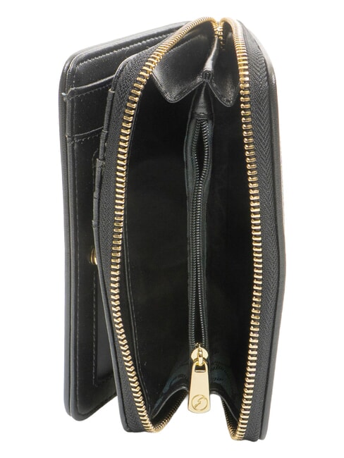 MAYA Portefeuille pour femme monochrome gris clair/noir - Portefeuilles Femme