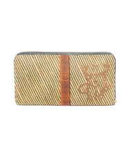 GATTINONI MAYA Portefeuille Zip Around carreaux/noir - Portefeuilles Femme - 3