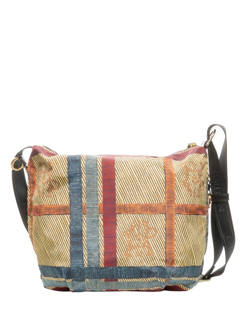 MAYA Sac bandouli&egrave;re maxi carreaux/noir - Sacs pour Femme