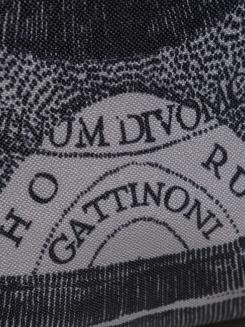 MAYA Sac bandouli&egrave;re maxi monochrome gris clair/noir - Sacs pour Femme