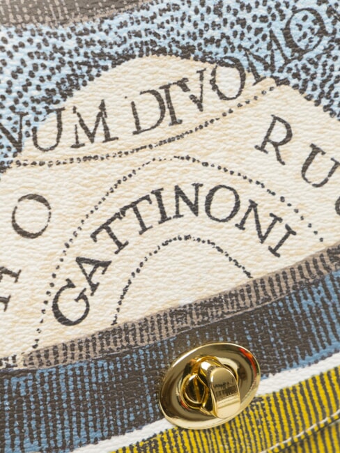 PLANETARIUM Mini sac bandouli&egrave;re lune/blanc - Sacs pour Femme