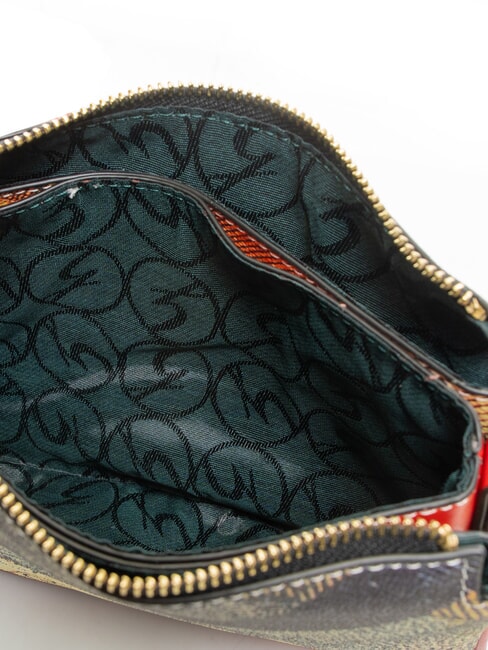 PLANETARIUM Sac &agrave; bandouli&egrave;re de taille moyenne classique/corail - Sacs pour Femme