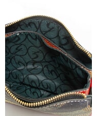 GATTINONI PLANETARIUM Sac &agrave; bandouli&egrave;re de taille moyenne classique/corail - Sacs pour Femme - 5