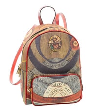 GATTINONI PLANETARIUM Sac &agrave; dos moyen classique/corail - Sacs pour Femme - 4