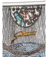 GATTINONI PLANETARIUM Sac &agrave; bandouli&egrave;re lune/blanc - Sacs pour Femme - 3