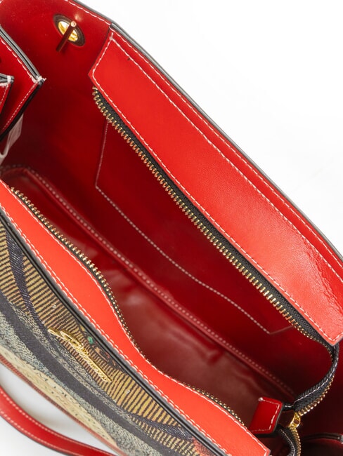 PLANETARIUM Sac &agrave; bandouli&egrave;re classique/corail - Sacs pour Femme