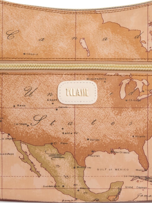 SOFT PETALS sac bandouli&egrave;re Ivoire - Sacs pour Femme