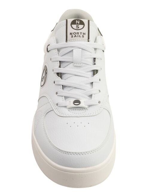 OCEAN Baskets blanc-vert militaire - Chaussures Homme