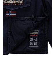 NAPAPIJRI RAINFOREST NEXT SUM veste &agrave; capuche blu marine - Vestes pour hommes - 5