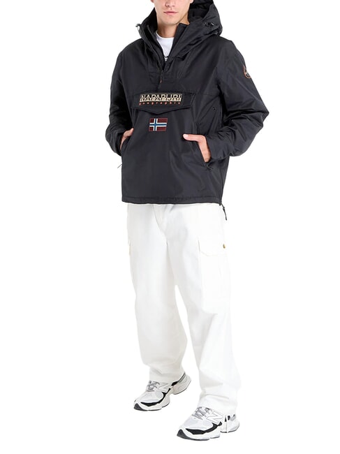 RAINFOREST NEXT SUM veste &agrave; capuche beaut&eacute; noire - Vestes pour hommes