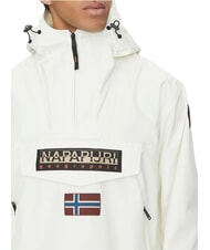 NAPAPIJRI RAINFOREST NEXT SUM veste &agrave; capuche h&eacute;ron blanc - Vestes pour hommes - 3