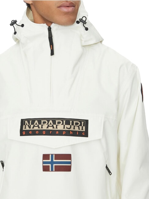 RAINFOREST NEXT SUM veste &agrave; capuche h&eacute;ron blanc - Vestes pour hommes