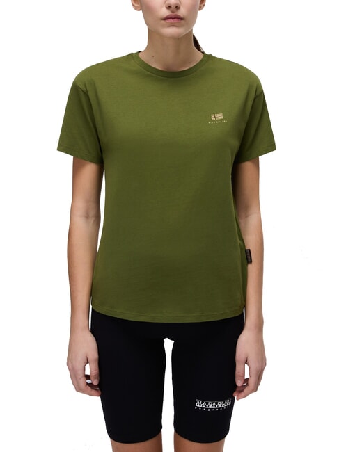 S-NINA T-shirt en coton sphaigne - T-shirt