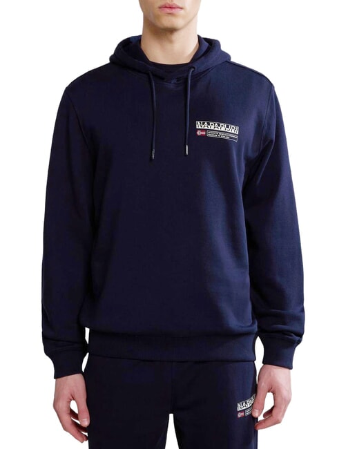B-KASBA Sweatshirt &agrave; capuche blu marine - Pulls molletonn&eacute;s