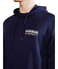 NAPAPIJRI B-KASBA Sweatshirt &agrave; capuche blu marine - Pulls molletonn&eacute;s - 4
