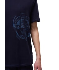 NAPAPIJRI S-VANNI T-shirt en coton blu marine - T-shirt - 3