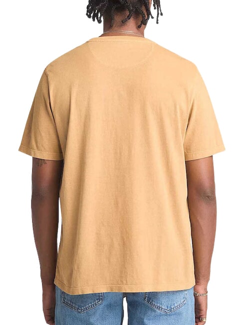 DUNSTAN RIVER GARMENT T-shirt en coton botte de bl&eacute; clair - T-shirt