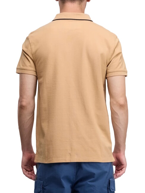 MILLERS RIVER polo en coton botte de bl&eacute; clair - chemise polo