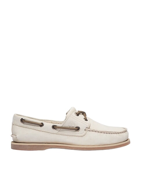 CLASSIC BOAT  Chaussures en cuir su&eacute;d&eacute; nubuck naturel - Chaussures Homme