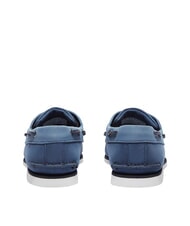 TIMBERLAND CLASSIC BOAT chaussures bateau en cuir nubuck bleu fonc&eacute; - Chaussures Homme - 3