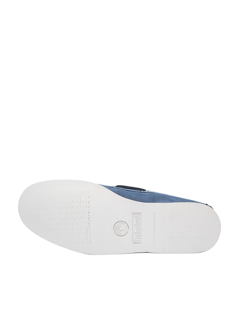 CLASSIC BOAT chaussures bateau en cuir nubuck bleu fonc&eacute; - Chaussures Homme