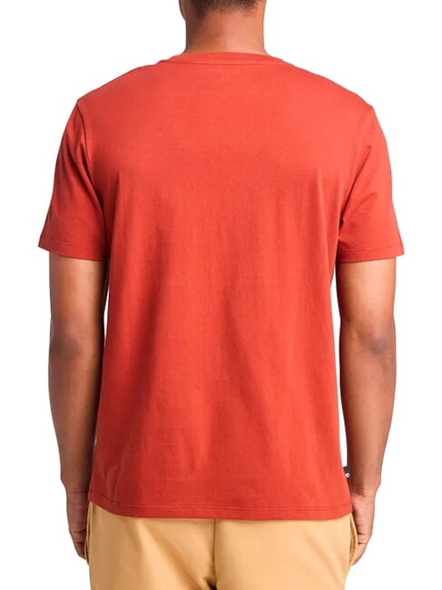 KBEC RIVER T-shirt &agrave; manches courtes henn&eacute; br&ucirc;l&eacute; - T-shirt