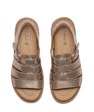 TIMBERLAND CLAIREMONT WAY sandales en cuir jeune jaune - Chaussures Femme - 4