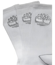 TIMBERLAND CORE CREW Trois paires de chaussettes blanc - Chaussettes unisexes - 2