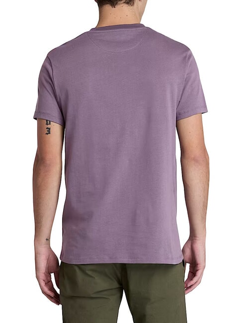 SS DUNRIVER CREW T-shirt en cotton violet vintage - T-shirt