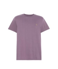 TIMBERLAND SS DUNRIVER CREW T-shirt en cotton violet vintage - T-shirt - 3
