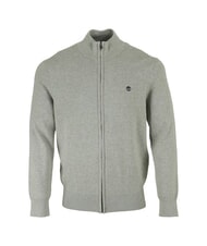 TIMBERLAND WILLIAMS RIVER Pull zipp&eacute; gris moyen chin&eacute; - Pulls pour hommes - 4