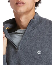 TIMBERLAND COHAS BROOK pull en laine m&eacute;lang&eacute;e fonc&eacute; / gris / chin&eacute; - Pulls pour hommes - 3