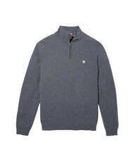 TIMBERLAND COHAS BROOK pull en laine m&eacute;lang&eacute;e fonc&eacute; / gris / chin&eacute; - Pulls pour hommes - 4