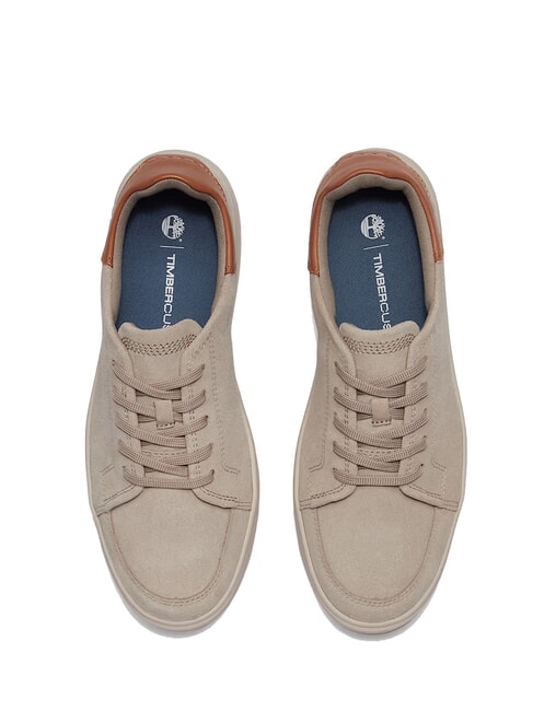 EMERSON STREET  Baskets daim taupe clair - Chaussures Homme