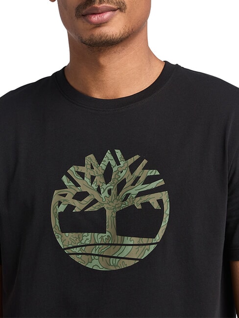 KENNEBEC RIVER T-shirt en coton NOIR - T-shirt