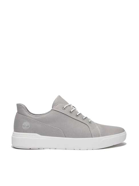 ALLISTON LOW Baskets en toile toile gris clair - Chaussures Homme