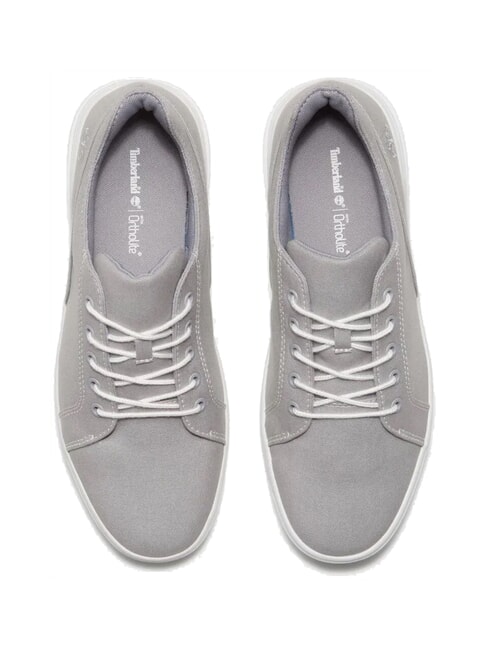 ALLISTON LOW Baskets en toile toile gris clair - Chaussures Homme