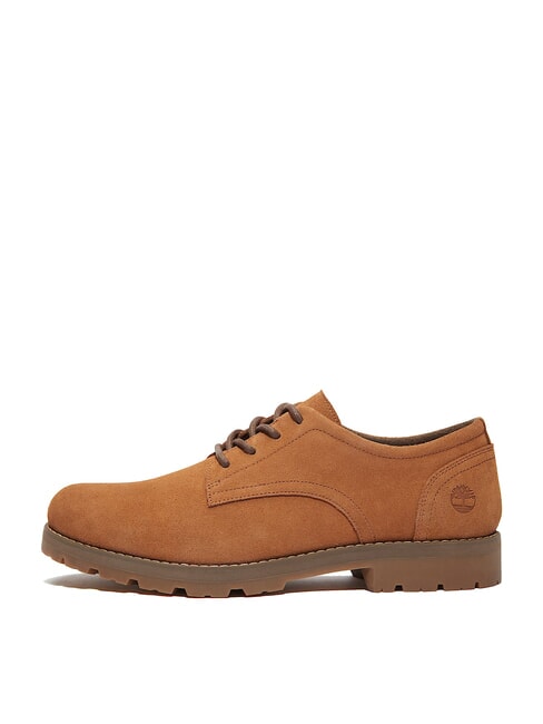 BRITTON SQUARE chaussures en cuir daim rouille - Chaussures Homme