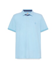 TIMBERLAND BABOOSIC polo en coton bleu cabane - chemise polo - 3