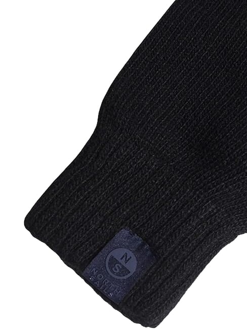 CORE Gants fabriqu&eacute;s &agrave; partir de tissu recycl&eacute; noir - Gants