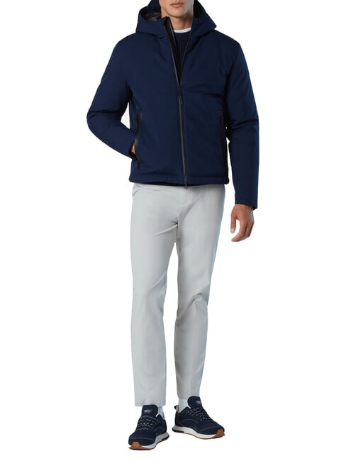 NORTH TECH veste &agrave; capuche bleu marine - Vestes pour hommes